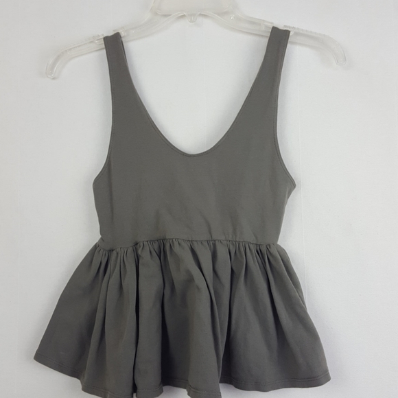 truly madly deeply peplum tank